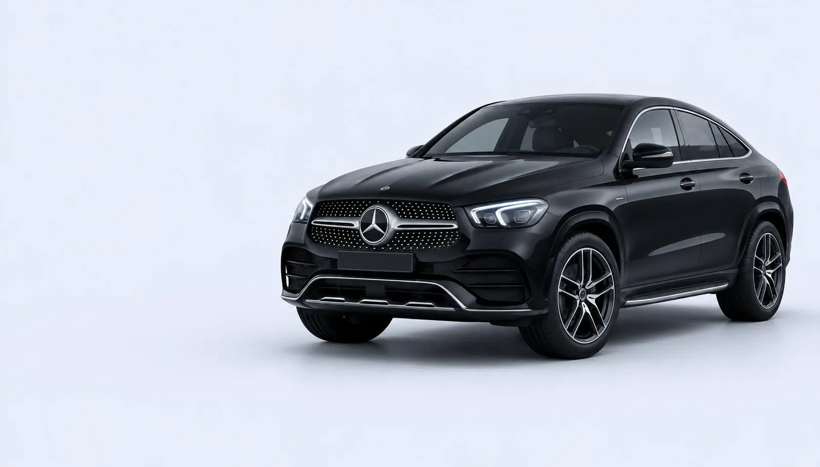 Black Mercedes-Benz GLE Coupé